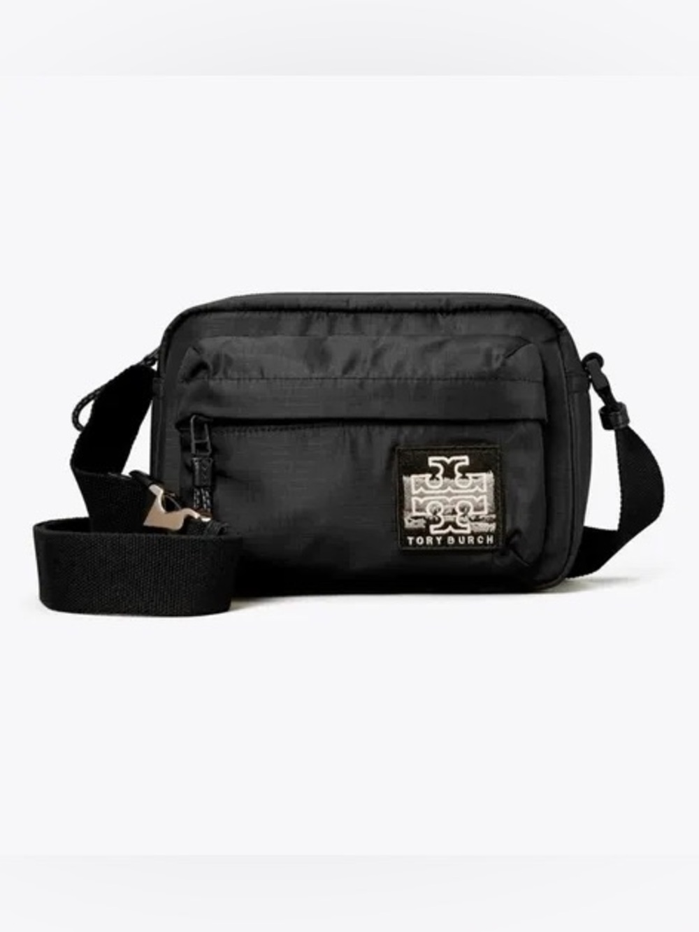 Tory Burch Recycled Ripstop Cross Body Black BNWT